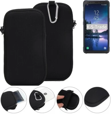 Funda Neopreno Bolsa para Samsung Galaxy S8 Active Funda Protectora Suave Tra Foto 1 de 4