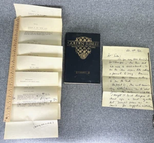 1919 EATONs Book w/ Correspondence Letters Between The Author & Mr. Robert Eaton - Picture 1 of 24