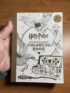 Harry Potter Postcard Book Coloring No Markings 2016 Stocking Stuffer - Picture 1 of 7