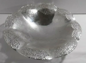 Obstschale Silberschale auf Füßchen 380 Gramm D= 23 cm. h= 5 cm - Bild 1 von 8