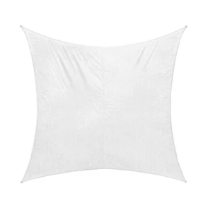 Vela Tenda ombreggiante Bianca telo sole HDPE ombra giardino parasole 2,9x2,9 mt - Foto 1 di 4