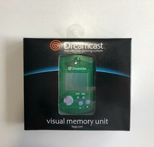 Sega Dreamcast Visual Memory Unit Green VMU Model MK-50122 Brand New