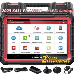 2024 LAUNCH X431 PRO Elite PRO5 OBD2 Car Diagnostic Scanner Tool ECU Coding TPMS - Picture 1 of 15