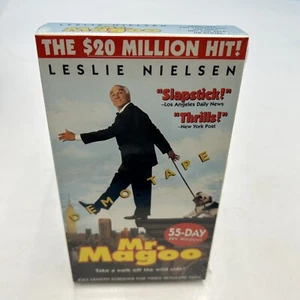 Walt Disney Mr. Magoo VHS Sealed demo screener Leslie Nielsen Retailer Promo New - Picture 1 of 5