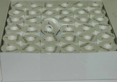 Marathon Bobbins Pre Wound Embroidery Machine Bobbin Thread Idea for Brother PR - Image 1 of 4