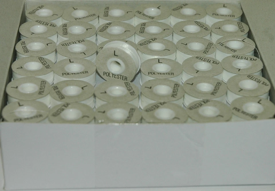 Marathon Bobbins Pre Wound Embroidery Machine Bobbin Thread Idea for Brother PR - Image 1 of 4