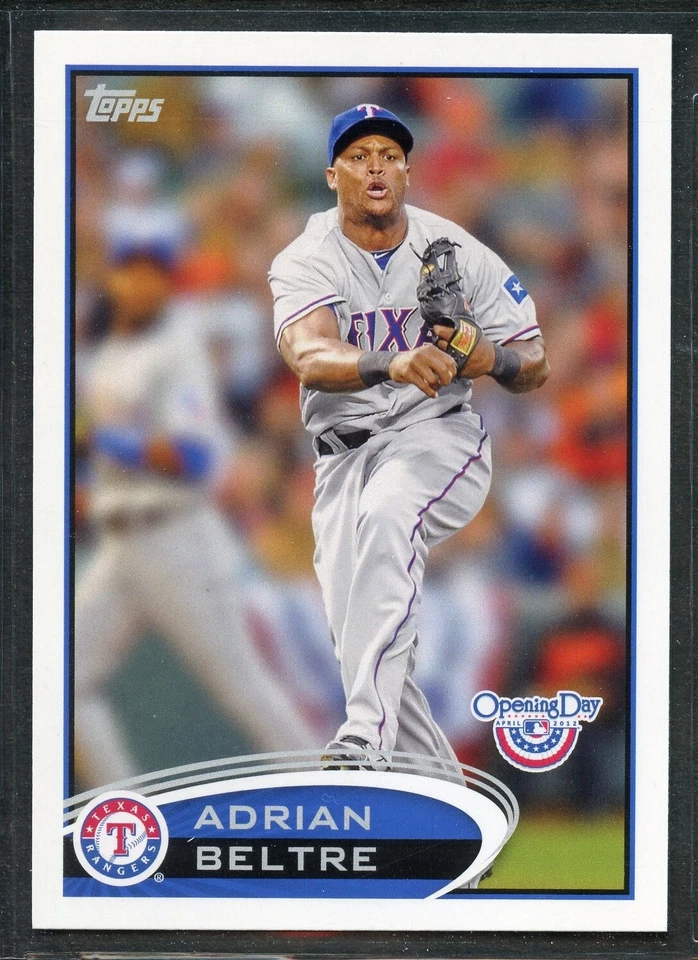 2012 Topps Opening Day Baseball - #48 - Adrian Beltre - Texas Rangers - Image 1 of 1