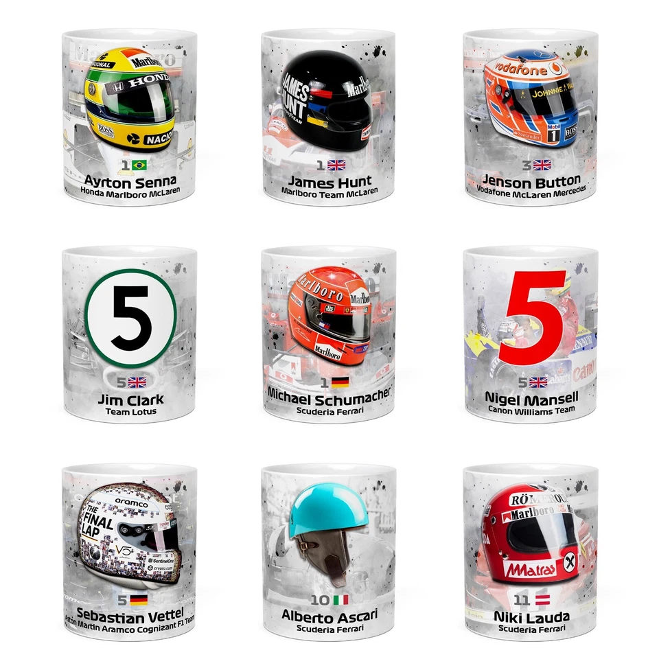 THE HISTORY OF FORMULA 1 Classic Formula One | Mug 11oz | Glossy Finish