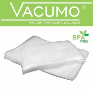 200 Vakuumbeutel 20 x 25 cm VACUMO S-VAC Vakuumfolie Vakuumierbeutel goffriert