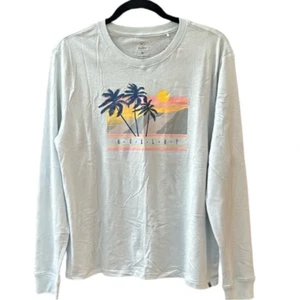 Hurley Womens Long Sleeve Graphic Tee 100% Cotton Lightweight - Picture 1 of 11