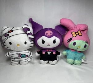 Sanrio Hello Kitty & Friends Halloween Plush 8” Set Of 3 - Picture 1 of 18