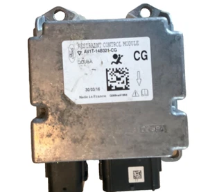 B MAX MK1 AIRBAG RESTRAINT MODULE ECU AV1T14B321CG FORD FREE NEXT DAYDE - Picture 1 of 1