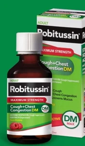 Robitussin Cough & Chest Congestion DM Maximum Strength 8fl oz - Picture 1 of 4