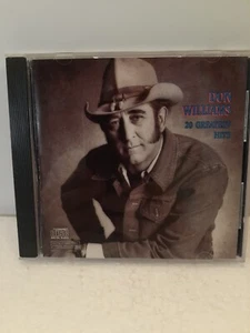 20 Greatest Hits by Don Williams (CD, 1990) - Picture 1 of 4