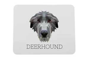 Deerhound geometrische Unterlage Art-Dog - Bild 1 von 4