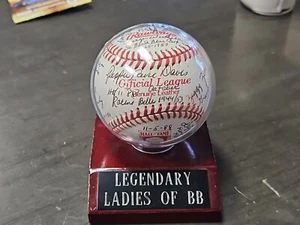 LEGENDÄRE DAMEN signiert x14 Baseball Faye Tänzerin Annabelle Lee Snookie Doyle - Bild 1 von 14