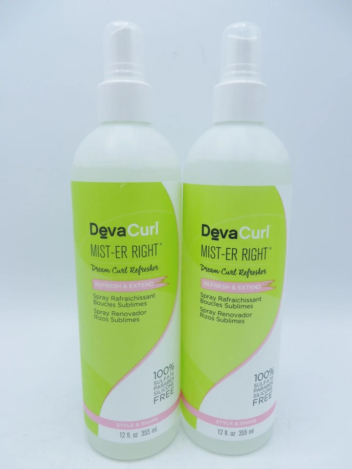DEVACURL MIST-ER RIGHT DREAM CURL REFRESHER 12 OZ (Lot of 2) - Image 1 of 3