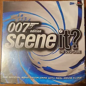 007 James Bond 2004 Edition Scene It Factory Sealed Brand New Board Game - Picture 1 of 3