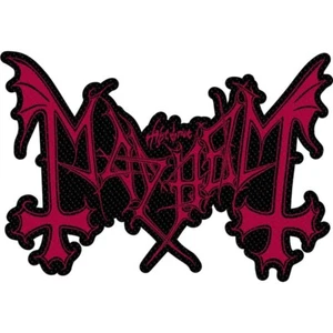 MAYHEM Patch: LOGO CUT OUT: Official Licensed Merchandise metal fan gift £pa - Bild 1 von 10