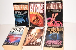 Stephen King lot of 9 paperback books all pre-owned - Picture 1 of 5