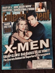 Entertainment Weekly #550 (July 21, 2000)  X-Men Hugh Jackman Rebecca Romijn - Picture 1 of 3