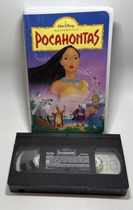 Pocahontas 1996 VHS Tape Walt Disney Masterpiece Collection First Edition 5741 - Picture 1 of 3