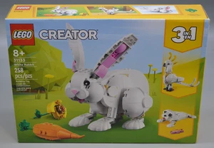 LEGO - 31133 - White Rabbit - New Factory Sealed - 3 in 1 - Creator - Picture 1 of 4