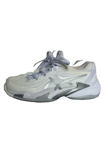 Asics Court FF 3 Damen-Tennisschuhe weiß/reines Silber – Größe 6,5 US - Bild 1 von 7