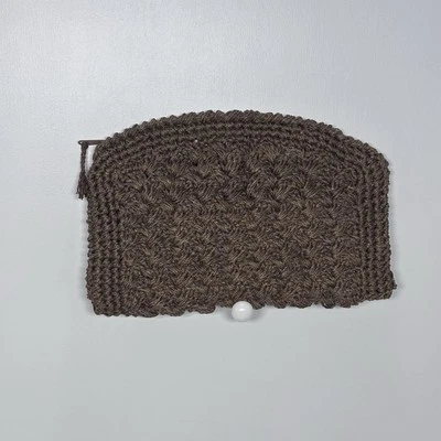 Bolso clutch macramé vintage hecho en Corea Foto 1 de 4