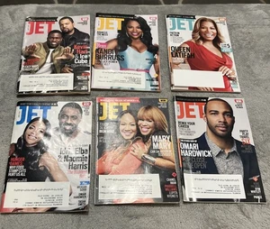 Jet Magazine 6 Issue Lot 2014 Idris Elba,Kevin Hart, Ice Cube, Queen Latifah - Picture 1 of 8