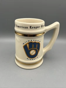Milwaukee Brewers 1982 American League Champions Ceremic Mug - Bild 1 von 7