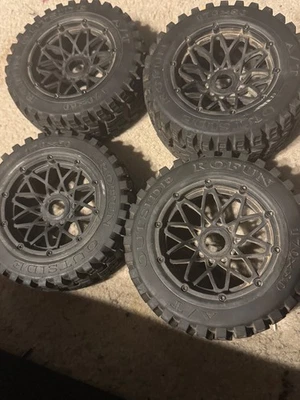 Rovan Baja Buggy ALL TERRAIN V2 Front and Rear Tires on Rims 170 X 60, 170 X 80 - Image 1 of 3