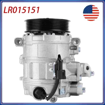 AC Compressor with 7SEU17C Style For Jaguar XF Land Rover LR3 Range Rover Sport - Image 1 of 4