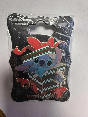 Disney WDI Stitch Holiday Gift Box Present LE 250 Cast Exclusive Disneyland - Image 1 of 2