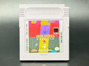High Stakes Gambling (Nintendo Game Boy) *AUTHENTISCH - NUR SPIEL* - Bild 1 von 3