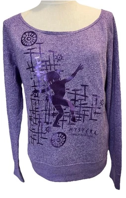 Vintage 1990s Cirque Du Soleil Mystere Women’s Shirt RARE Purple Size: Large EUC - Image 1 of 4