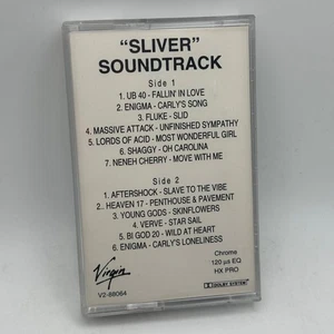 Various – Sliver (Music From The Motion Picture) 1993 Cassette Advance PROMO - Picture 1 of 6