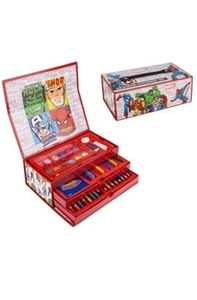 Avengers Valigetta per colorare con cassetto Kit Cancelleria e colori - Foto 1 di 1