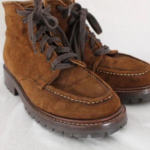 Thursday Boots Mens Size 11 D Brown Suede Moc Toe Diplomat - Picture 1 of 10
