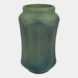 Van Briggle 1922-26 USA Vintage Arts And Crafts Pottery Blue Ceramic Vase 852 - Picture 1 of 6