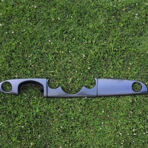 2005-2006 MINI Cooper 3 Piece Dash Trim Set Anthracite Dark Silver R50 R52 R53 - Picture 1 of 2