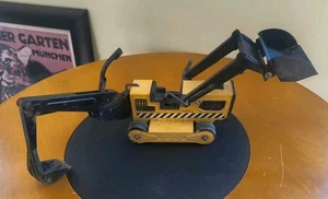 Tonka T-6 Tractor Front End Loader Backhoe Bulldozer #810659 - Vintage Metal Toy - Picture 1 of 6