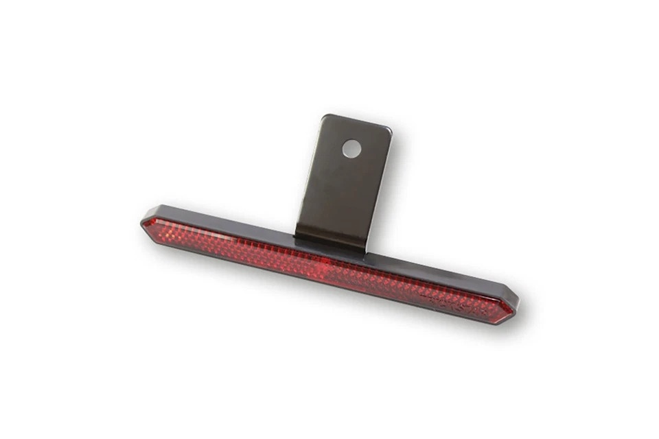 Rückstrahler rot 13x132 mm Reflektor für Motorrad Kennzeichenhalter - Bild 1 von 1
