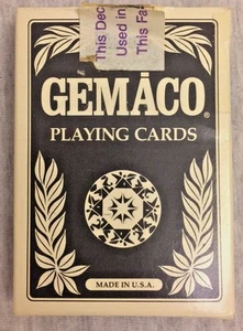 Vintage Gemaco Spielkarten Rüstung Finish - Bild 1 von 8