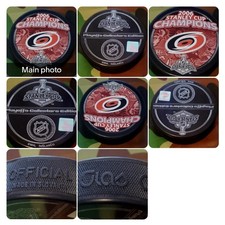 2006 STANLEY CUP CHAMPIONS NHL CAROLINA HURRICANES PUCK  COLLECTORS EDITION