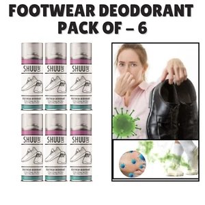 6x 250 ml Cuidado Zapatos Bota Calzado Desodorante Cuero Gamuza Convos Eliminar Olores - Imagen 1 de 2