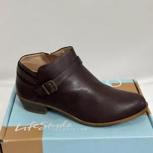 LifeStride Women's Alexander Shooties Brown Size 8.5 - Picture 1 of 13