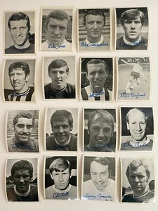 1969/70 A&BC Footballer Crinkle Cut Photo Cards (Choose from dropdown list) - Picture 1 of 34
