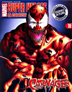 Marvel Super Heroes Carnage 70 Magazine Revue Figurine Eaglemoss Comics BD Films - Imagen 1 de 21