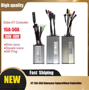 Controlador de bicicleta eléctrica KT 15A-50A onda sinusoidal onda cuadrada sin escobillas motor bicicleta - Imagen 1 de 32